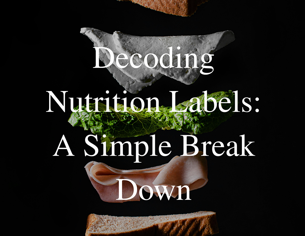 Decoding Nutrition Labels